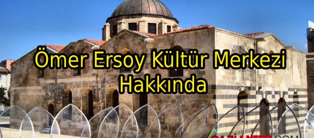 Ömer Ersoy Kültür Merkezi Hakkında