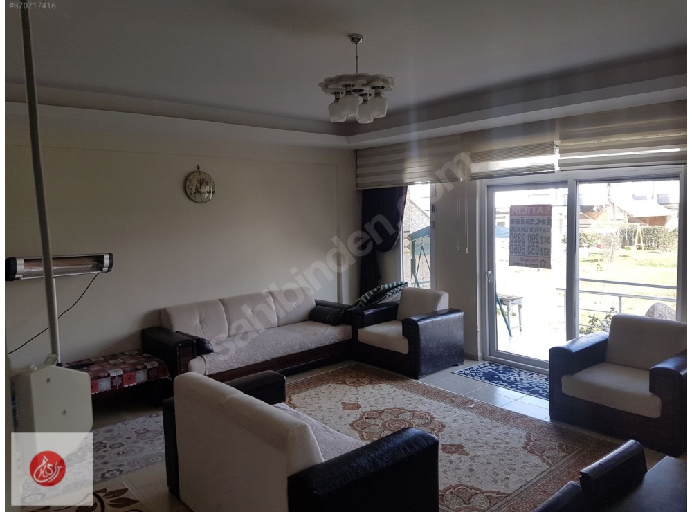 FLORYA GARDEN VİLLALLARINDA SATILIK 2+1 EŞYALI DAIRE