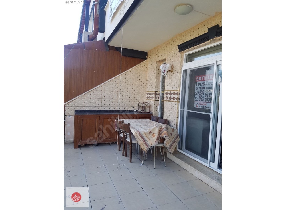 FLORYA GARDEN VİLLALLARINDA SATILIK 2+1 EŞYALI DAIRE