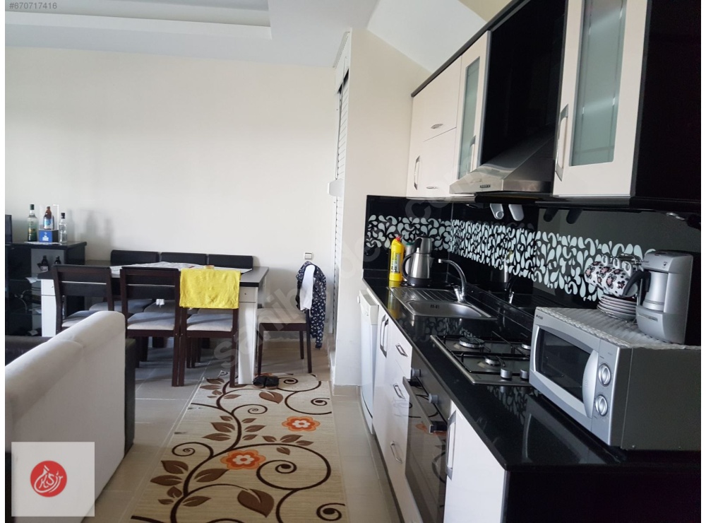 FLORYA GARDEN VİLLALLARINDA SATILIK 2+1 EŞYALI DAIRE