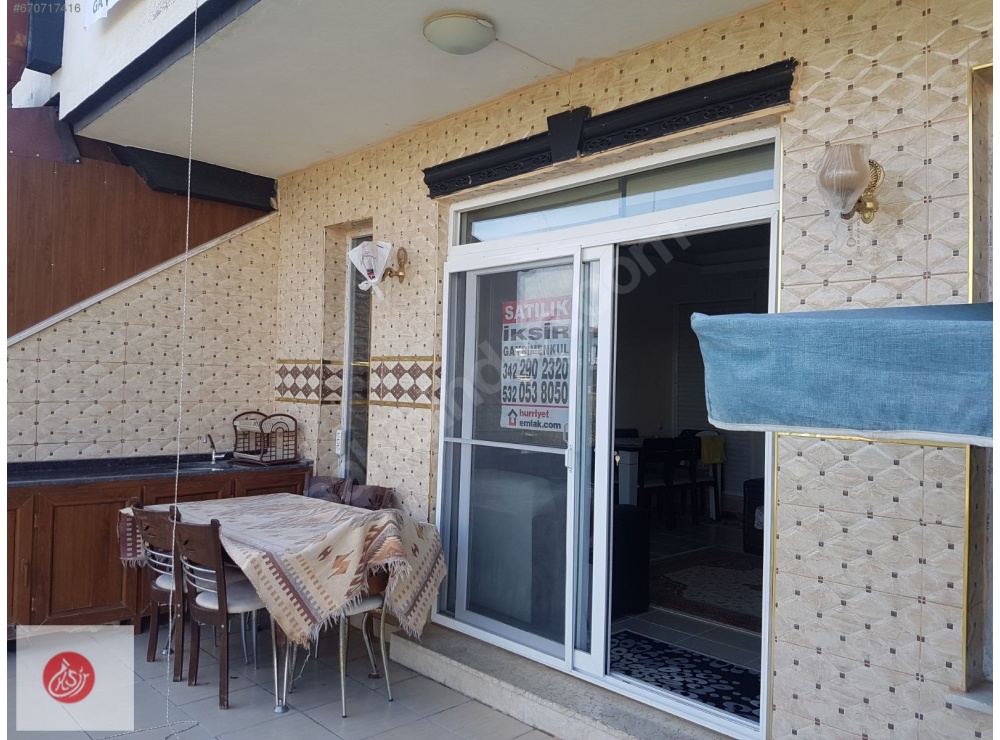 FLORYA GARDEN VİLLALLARINDA SATILIK 2+1 EŞYALI DAIRE