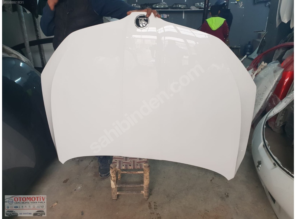2017_2019 ARASI SKODA OCTAVIA BEYAZ MOTOR KAPUTU ORGINAL HATASIZ