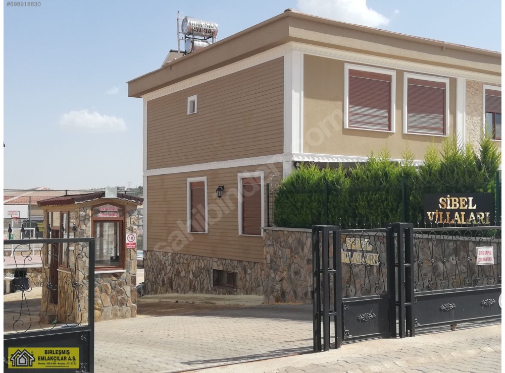BİRLEŞMİŞ EMLAKÇILAR A.Ş DEN SİBEL VİLLALARINDA 4+1