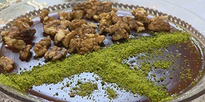 GAZİANTEP:NİŞE İLE BASTIK ÇALMA TATLISI