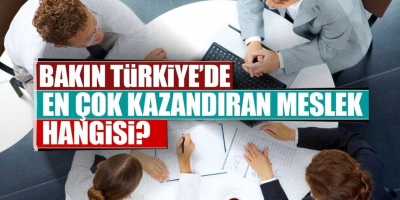 Türkiye’de En Çok Para Kazandıran Meslekler