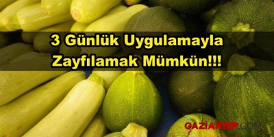 Zayıflatma Etkili Kabak Diyeti