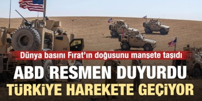 ABD Resmen Duyurdu Türkiye Harekete Geçiyor