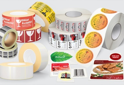 Baskılı veya Baskısız Rulo Etiket