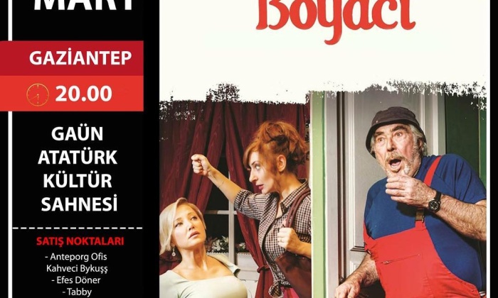 ‘Hoşgeldin Boyacı’ Oyunu Gaziantep’te İzleyicisiyle Buluşuyor