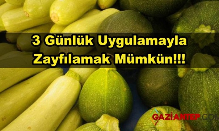 Zayıflatma Etkili Kabak Diyeti