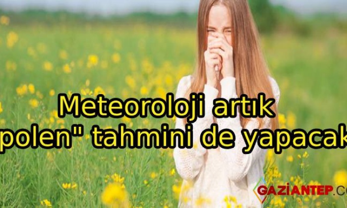 Meteoroloji artık “polen” tahmini de yapacak
