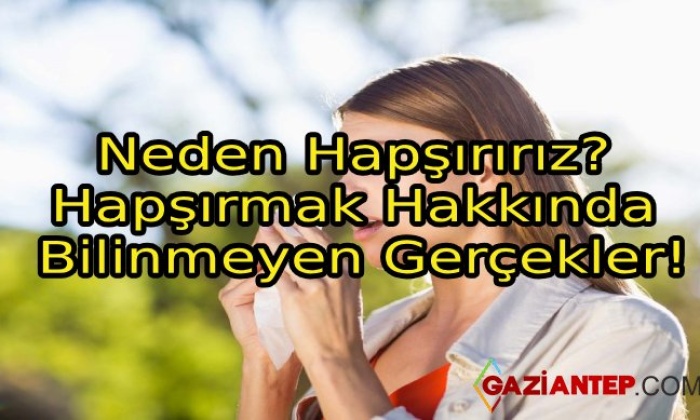 Neden Hapşırırız? Hapşırmak Hakkında Bilinmeyen Gerçekler!