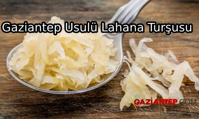 Gaziantep Usulü Lahana Turşusu
