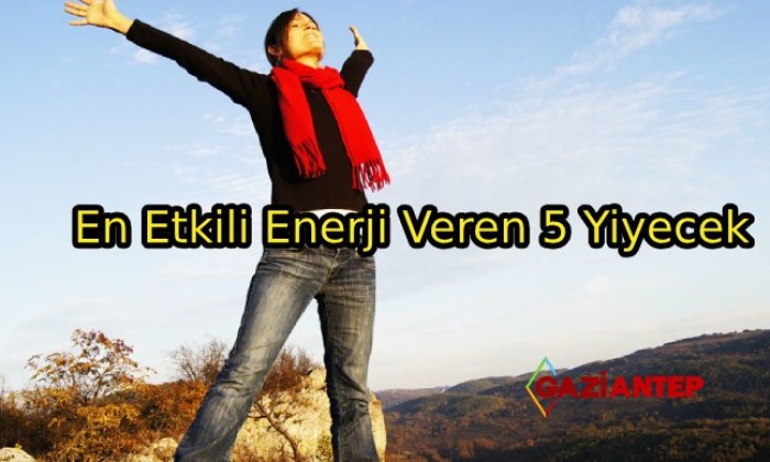 En Etkili Enerji Veren 5 Yiyecek