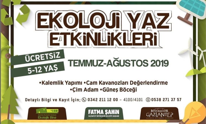 Ekoloji Yaz Etkinlikleri