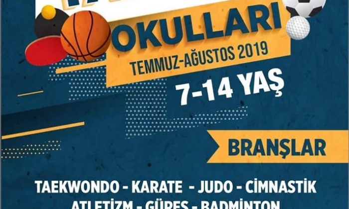 Ücretsiz Gaziantep Yaz Spor Okulları