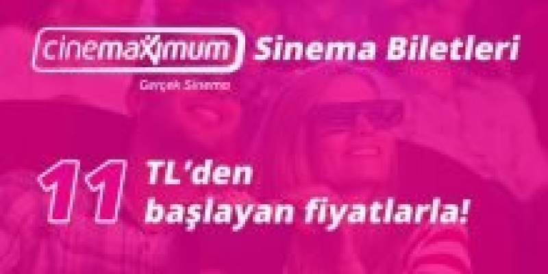 İndirimli Sinema Biletleri 11 TL’den Başlayan Fiyatlarla!