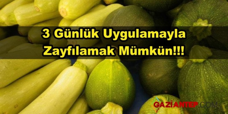 Zayıflatma Etkili Kabak Diyeti