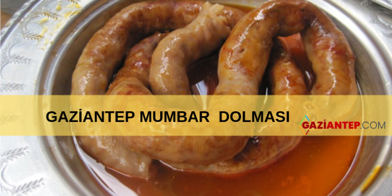 GAZİANTEP: MUMBAR DOLMASI