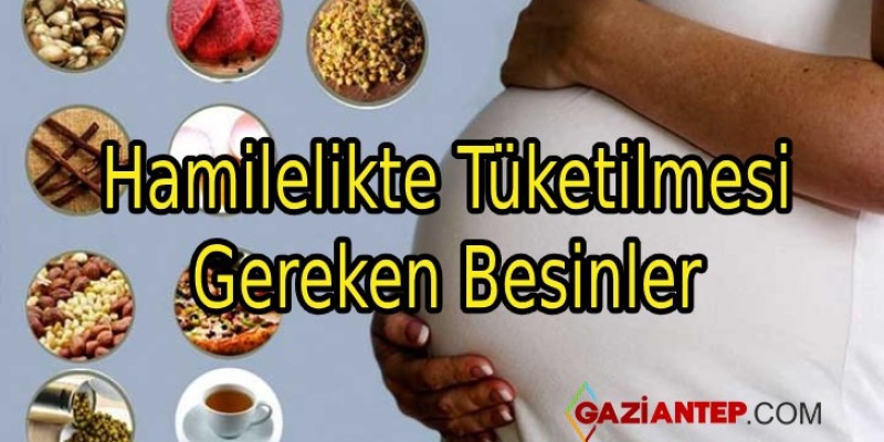 Hamilelikte Tüketilmesi Gereken Besinler