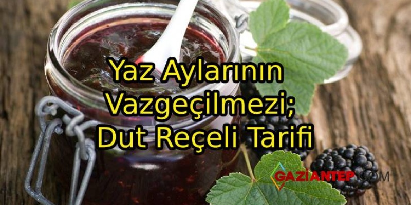Yaz Aylarının Vazgeçilmezi; Dut Reçeli Tarifi